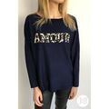 Pull Jeunes Et Jolies Pull Amour Marine "Le Touquet"