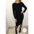 Robe Jeunes Et Jolies Robe en maille Noire Dallas