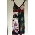 Robes sur Grenoble : Robe Lulu H Robe d&eacute;collet&eacute; Multicolore