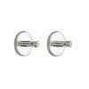 Jeu supports porte-rideaux de douche pour tube � 20 jeu supports porte-rideaux de douche pour tube � 20 1 sachet(s) de 2 pi&egrave;ce(s) - delabie