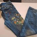 Jeans Chipie Jeans brodé neuf CHIPIE Bleu Pantalons sur Grenoble : Jeans Chipie Jeans brodé neuf CHIPIE Bleu