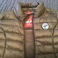 Veste Back To Alaska Doudoune sans manches &agrave; col montant et fermeture &eacute;clair Marron Grenoble