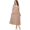 Robe La Modeuse Robes pour femme - Taupe - Grenoble