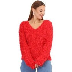 Pull La Modeuse Pulls pour femme - Rouge -