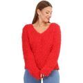 Pull La Modeuse Pulls pour femme - Rouge -