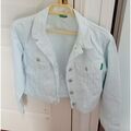 Veste Benetton Blouson femme bleu ciel Grenoble