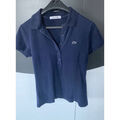 Polo Lacoste Teeshirt femme bleu marine
