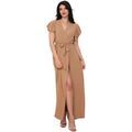 Robe La Modeuse Robes pour femme - Marron -