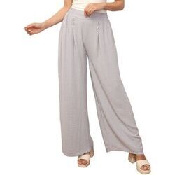 Pantalon La Modeuse Pantalons pour femme - Gris -