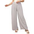 Pantalon La Modeuse Pantalons pour femme - Gris -