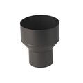 Plomberie & Sanitaire sur Annecy : R&eacute;duction &eacute;mail noir mat r&eacute;duction noir mat � 180f/153 mm 1 pi&egrave;ce(s) - tolerie emaillee nantaise