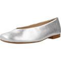 Chaussures d&eacute;contract&eacute;es femme sur Grenoble : Ballerines Sitgetana M100 Argent&eacute;