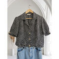 Chemise Vintage Chemise avec &eacute;toiles - Vintage 42 Marine Grenoble