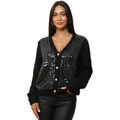 Gilet La Modeuse Gilets, cardigans pour femme - Noir -