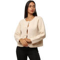 Gilet La Modeuse Gilets, cardigans pour femme - Beige -