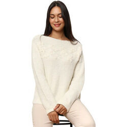 Pull La Modeuse Pulls pour femme - Beige -
