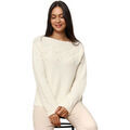 Pull La Modeuse Pulls pour femme - Beige -