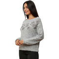 Pull La Modeuse Pulls pour femme - Gris clair -