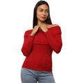 Pull La Modeuse Pulls pour femme - Rouge -