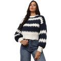 Pull La Modeuse Pulls pour femme - Bleu Marine -