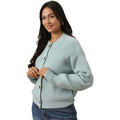 Gilets sur Grenoble : Gilet La Modeuse Gilets, cardigans pour femme - Bleu Clair -