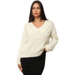 Pull La Modeuse Pulls pour femme - Ecru -
