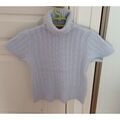 Pull sur Grenoble : Pull Manoukian Pull bleu ciel 50% angora