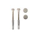 Plomberie & Sanitaire sur Annecy : Jeu de fixations standard �8 x 40 mm 1 kit(s) de 6 pi&egrave;ce(s) jeu de fixations standard �8 x 40 mm - scell it