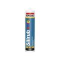 Mastics & adhésifs sur Annecy : SOUDAL NV Mastic silicone couleur - silirub color mastic silicone silirub color blanc alu (ral 9006) non manuelle silicone neutre multi-supports, b&eacute;ton/ma&ccedil;onner