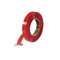 SCAPA FRANCE Ruban double face / fixation d&eacute;finitive incolore 19 mm mousse double face as 1160 10 m x 19 mm x 1.1 mm 10.00 m 1 rouleau(x) de 10 m&egrave;tre(s) lin&eacute;aire -