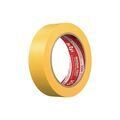 Mastics & adhésifs sur Annecy : Lot ruban de recouvrement 3308 washi-tec� premium plus goldkrepp� kip 1 carton(s) de 5 rouleau(x) ruban recouvrement lisse jaune l50�m l48mm - kip