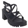 Chaussures MTNG Sandales noires pour femmes MUSTANG 52991