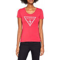 Polo Guess T-Shirt Femme W83I17 Rouge