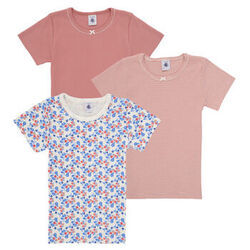 T-shirt enfant Petit Bateau 3 TEE SHIRTS MC