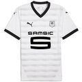 T-shirt Puma Stade Rennais Ext&eacute;rieur 2024/2025 Blanc Grenoble