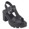 Chaussures MTNG Sandales noires pour femmes MUSTANG 50714