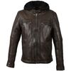 Blouson Oakwood Blouson Drink en cuir ref_44562 Chocolat