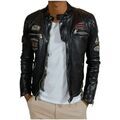 Blouson Redskins Blouson en cuir Nitro Barcelona ref 51965 Noir Grenoble