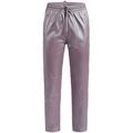 Pantalons sur Grenoble : Pantalon Oakwood Pantalon jogpant en cuir Gift Metal Ref 60959 Nude