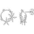 Boucles oreilles Sc Crystal B2296-ARGENT Argent&eacute; Grenoble