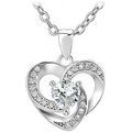 Collier Sc Crystal B2810-ARGENT Argent&eacute;