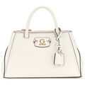 Sacs &agrave; mains sur Grenoble : Sac &agrave; main Guess Nastra Society Satchel Blanc