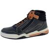 Baskets montantes enfant Geox Basket Montante Gar&ccedil;ons J Perth B.D - SYNT+WAX.LEA Bleu