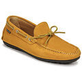 Chaussures de ville homme sur Grenoble : Mocassins Pellet NERE Jaune