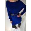 Robe Jeunes Et Jolies Robe Pull Bleue "Kuala Lumpur"