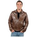 Vestes sur Grenoble : Blouson Daytona Blouson en cuir agneau ref 30707 BISON