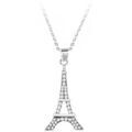 Collier Sc Crystal BP055-ARGENT Argent&eacute;