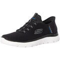 Baskets basses Skechers Baskets haut de gamme Summits &agrave; enfiler Noir