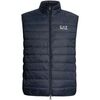 Veste Emporio Armani EA7 Gilet l&eacute;ger avec logo sur la poitrine Bleu