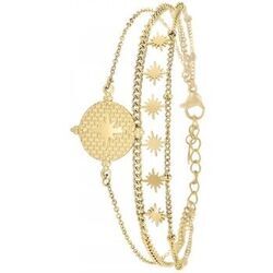 Bracelets Sc Boh&egrave;me B2831-DORE Dor&eacute;